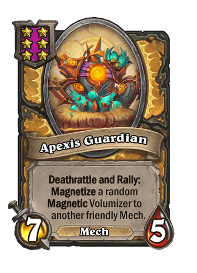 Apexis Guardian Hearthstone kártya
