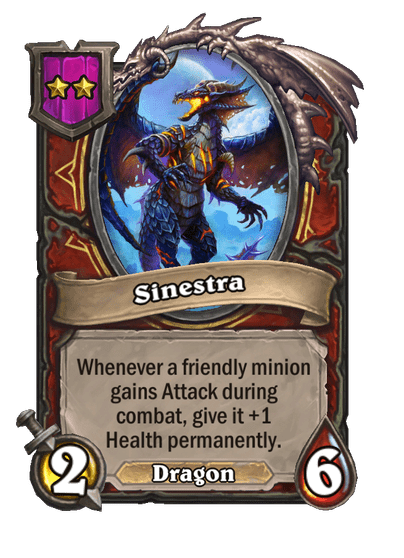 Sinestra Hearthstone kártya