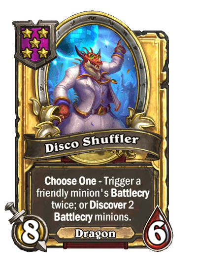 Disco Shuffler Hearthstone kártya