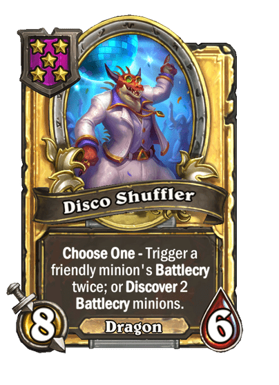 Disco Shuffler Hearthstone kártya