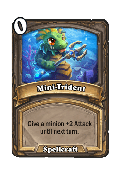 Mini-Trident Hearthstone kártya