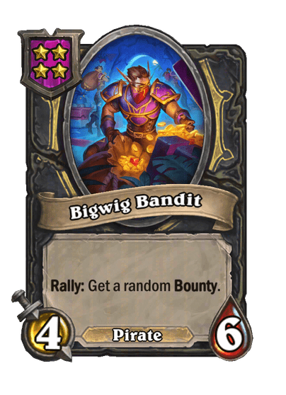 Bigwig Bandit Hearthstone kártya