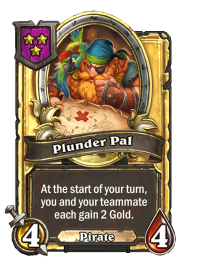 Plunder Pal Hearthstone kártya