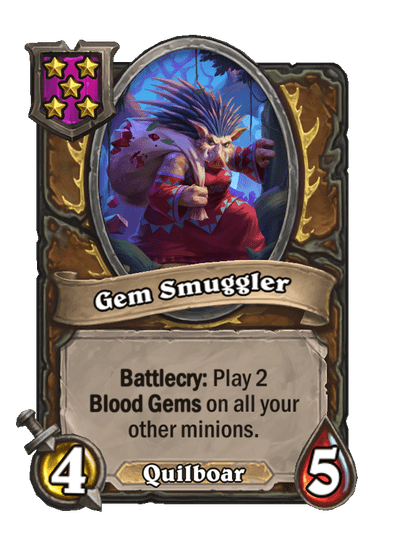 Gem Smuggler Hearthstone kártya