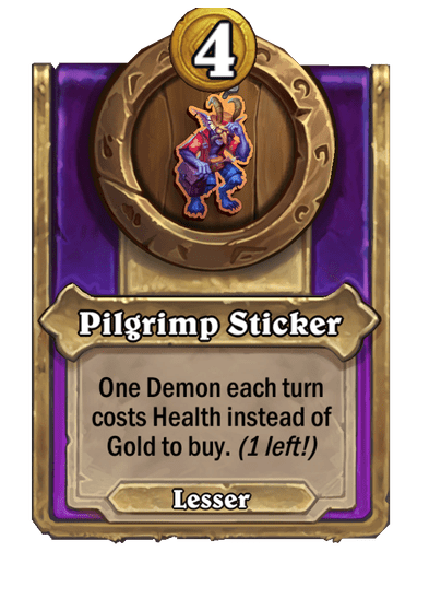 Pilgrimp Sticker