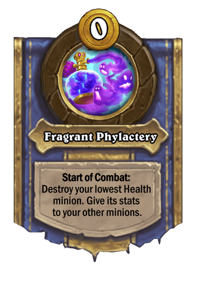 Fragrant Phylactery Hearthstone kártya