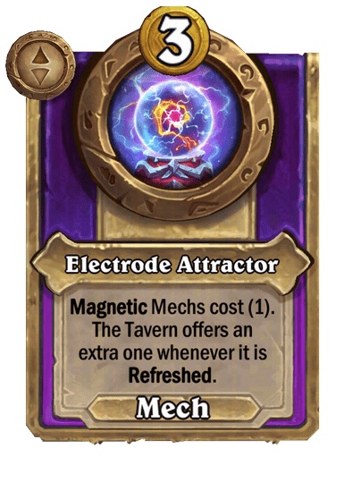 Electrode Attractor Hearthstone kártya