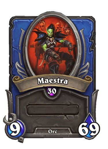 Maestra Hearthstone kártya