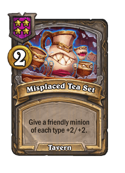 Misplaced Tea Set Hearthstone kártya