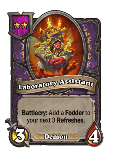Laboratory Assistant Hearthstone kártya