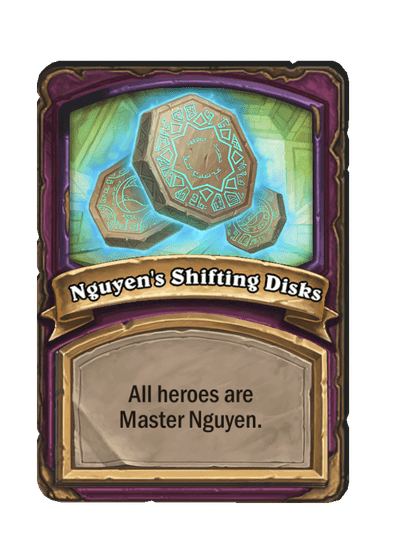 Nguyen's Shifting Disks