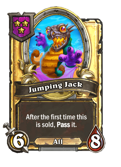 Jumping Jack Hearthstone kártya