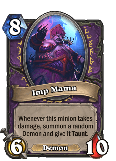 Imp Mama Hearthstone kártya