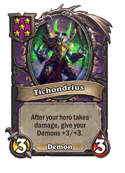 Tichondrius Hearthstone kártya