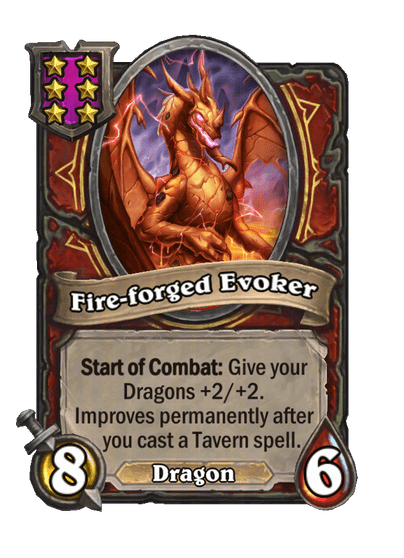 Fire-forged Evoker Hearthstone kártya
