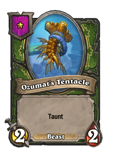 Ozumat's Tentacle Hearthstone kártya
