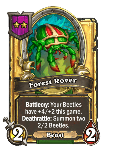 Forest Rover Hearthstone kártya