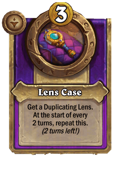 Lens Case Hearthstone kártya