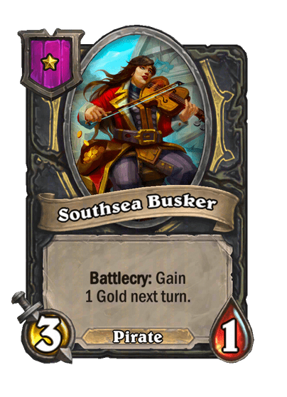 Southsea Busker Hearthstone kártya
