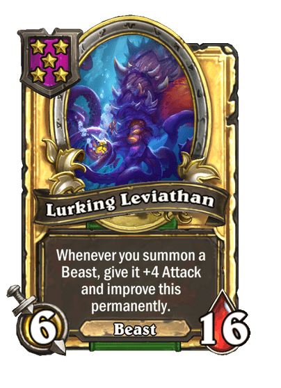 Lurking Leviathan Hearthstone kártya