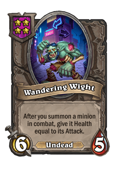 Wandering Wight Hearthstone kártya