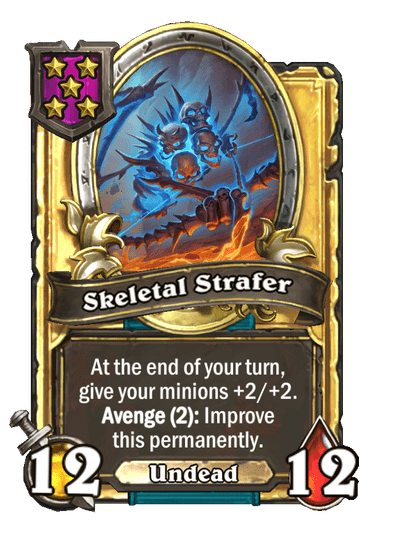 Skeletal Strafer Hearthstone kártya