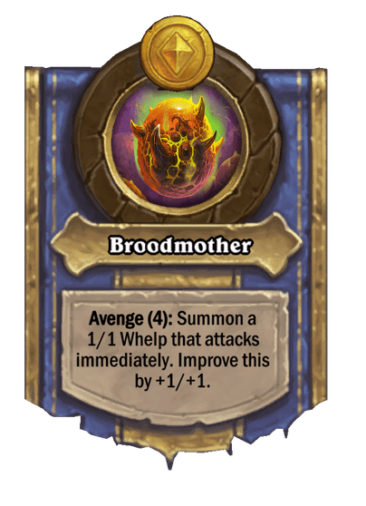 Broodmother Hearthstone kártya