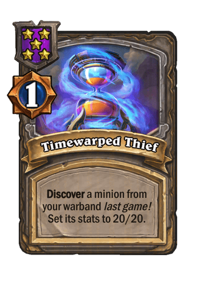 Timewarped Thief