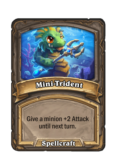 Mini-Trident Hearthstone kártya