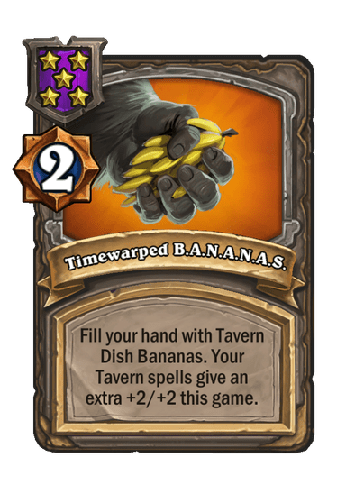 Timewarped B.A.N.A.N.A.S.