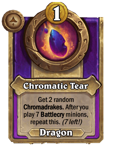 Chromatic Tear