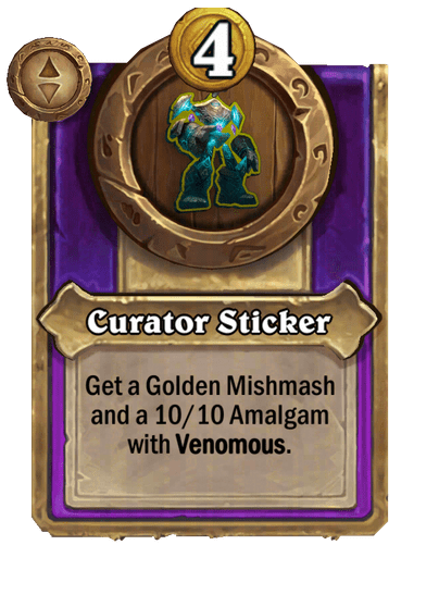 Curator Sticker