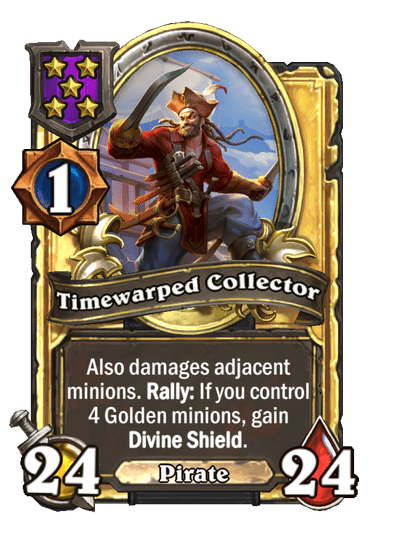 Timewarped Collector Hearthstone kártya