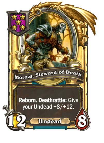 Moroes, Steward of Death Hearthstone kártya