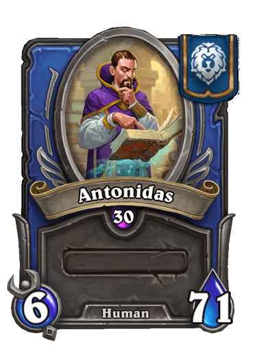 Antonidas Hearthstone kártya