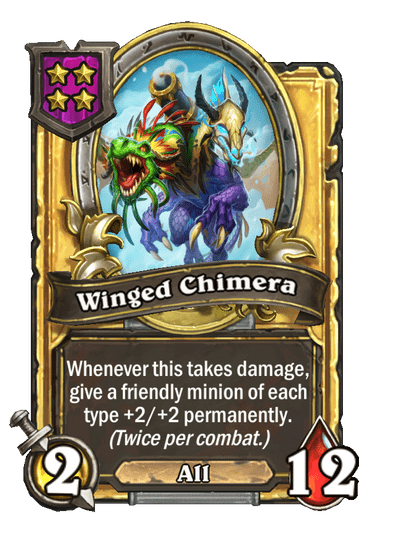 Winged Chimera Hearthstone kártya