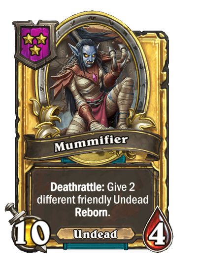 Mummifier Hearthstone kártya