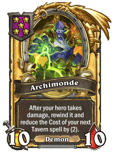 Archimonde Hearthstone kártya