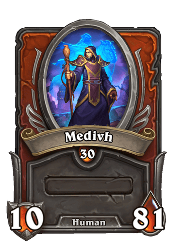 Medivh Hearthstone kártya
