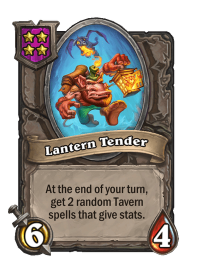 Lantern Tender Hearthstone kártya
