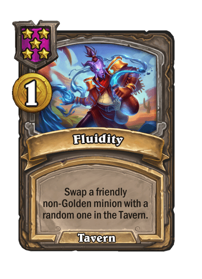 Fluidity Hearthstone kártya