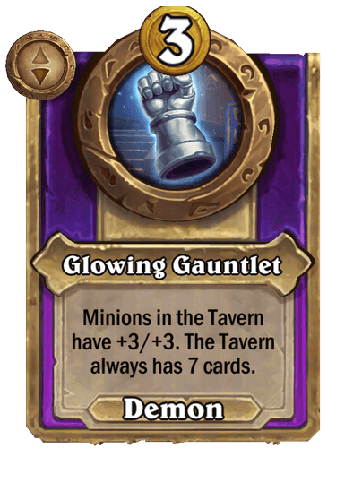 Glowing Gauntlet