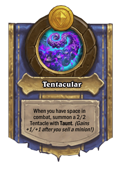 Tentacular Hearthstone kártya