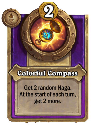 Colorful Compass Hearthstone kártya
