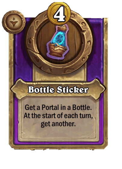 Bottle Sticker