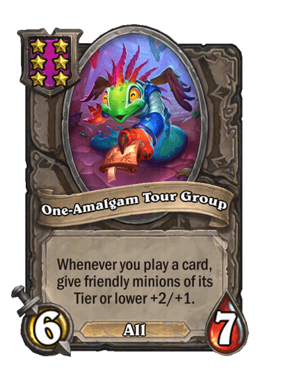 One-Amalgam Tour Group Hearthstone kártya