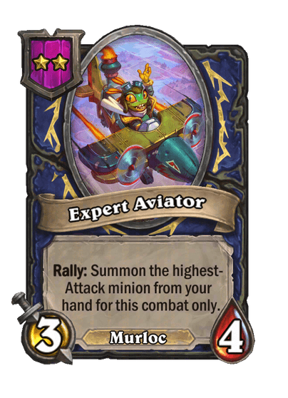 Expert Aviator Hearthstone kártya