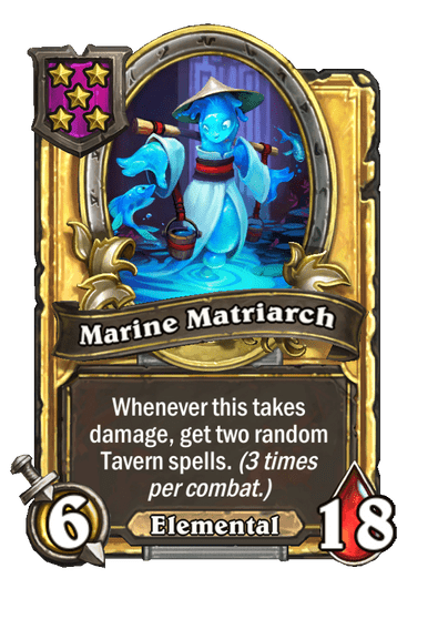 Marine Matriarch Hearthstone kártya