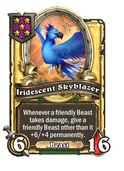 Iridescent Skyblazer Hearthstone kártya