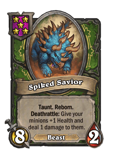 Spiked Savior Hearthstone kártya
